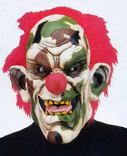 Army Clown Maske 1 Army Clown Maske
