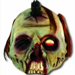 Peghead Zombie Halbmaske