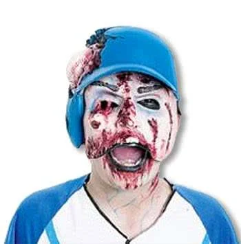 Baseball Spieler Halbmaske 1 Baseball Spieler Halbmaske