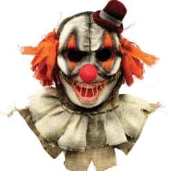Vintage Clown Vogelscheuche Maske