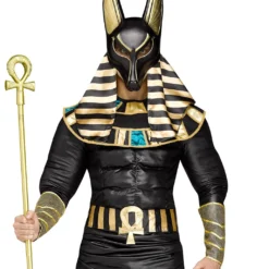 Herrenkostüm Anubis -Karnevals-Werbeartikelladen anubis herrenkostuem aegypter karnevals kostuem faschings kostuem aegyptisch anubis costume 25805 3