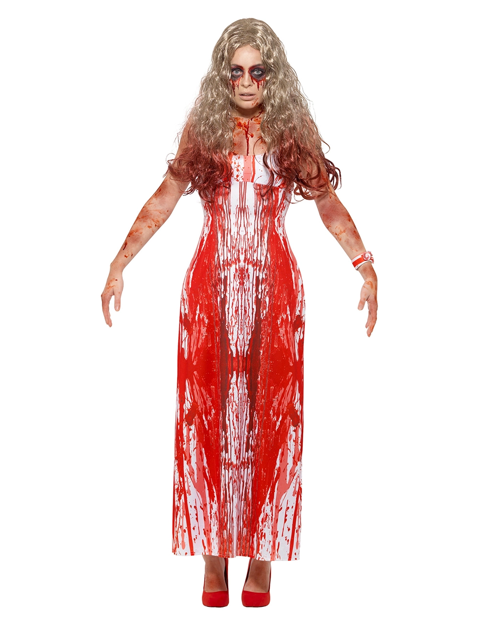 Blutiges Prom Queen Kostüm 2 Blutiges Prom Queen Kostüm – Bild 2