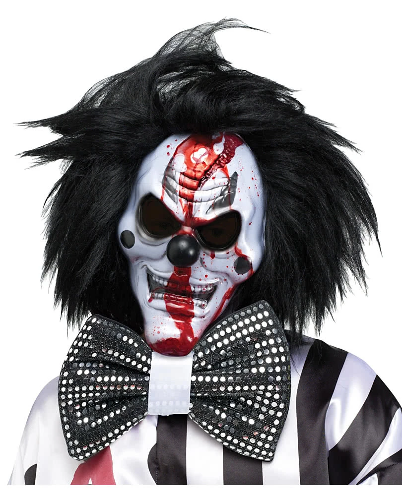 Horror Clown Maske Mit Bluteffekt 2 Horror Clown Maske Mit Bluteffekt – Bild 2