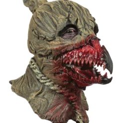 Krasse Krähe In Vogelscheuche Maske