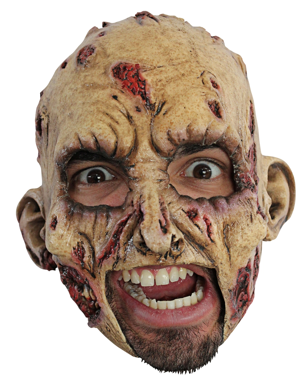 Blutige Zombie Maske 1 Blutige Zombie Maske
