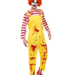 Blutiges Horror-Clown Kostüm 5 Blutiges Horror-Clown Kostüm -Karnevals-Werbeartikelladen blutiger killer clown kostuem horrorclown verkleidung halloween kreepy clown costume 35777 2