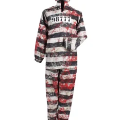 Blutiges Sträflings Kostüm