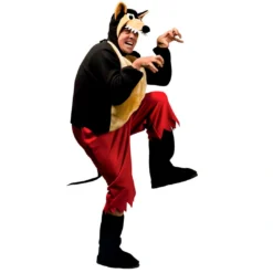 Großer Böser Wolf Overall Kostüm