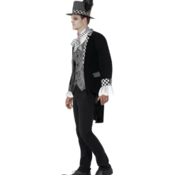 Deluxe Kostüm Dark Hatter 5 Deluxe Kostüm Dark Hatter -Karnevals-Werbeartikelladen dark hatter kostuem deluxe dunkler hutmacher halloween kostuem alice in horrorland 26819 3