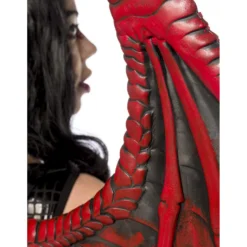 Drachen Lady Kostüm Mit Flügeln 6 Drachen Lady Kostüm Mit Flügeln -Karnevals-Werbeartikelladen drachen lady kostuem mit fluegel dragon lady costume w wings 38620 03 3