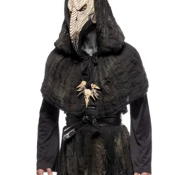 Endzeit Pest Doktor Herrenkostüm Mit Vogelmaske 6 Endzeit Pest Doktor Herrenkostüm Mit Vogelmaske -Karnevals-Werbeartikelladen endzeit pest doktor kostuem mit schnabelmaske endtime pest doctor kostuem with beak mask steampunk kostuem 54409 03
