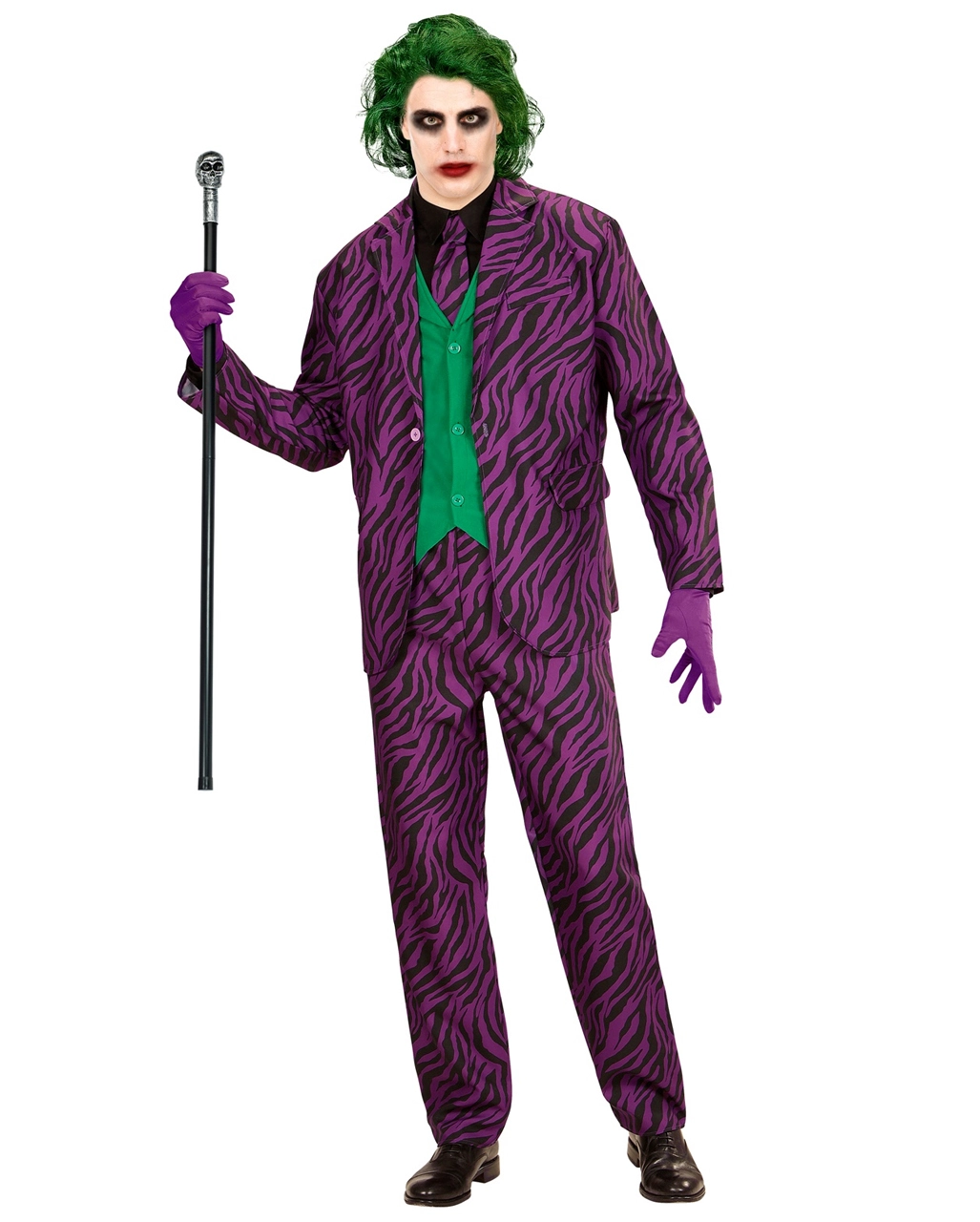 Evil Joker Herrenkostüm 2 Evil Joker Herrenkostüm – Bild 2