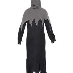 Finsterer Grim Reaper Robe 7 Finsterer Grim Reaper Robe -Karnevals-Werbeartikelladen fetzen zombie kostuem gevatter tod verkleidung halloween reaper kostuem 21034 4