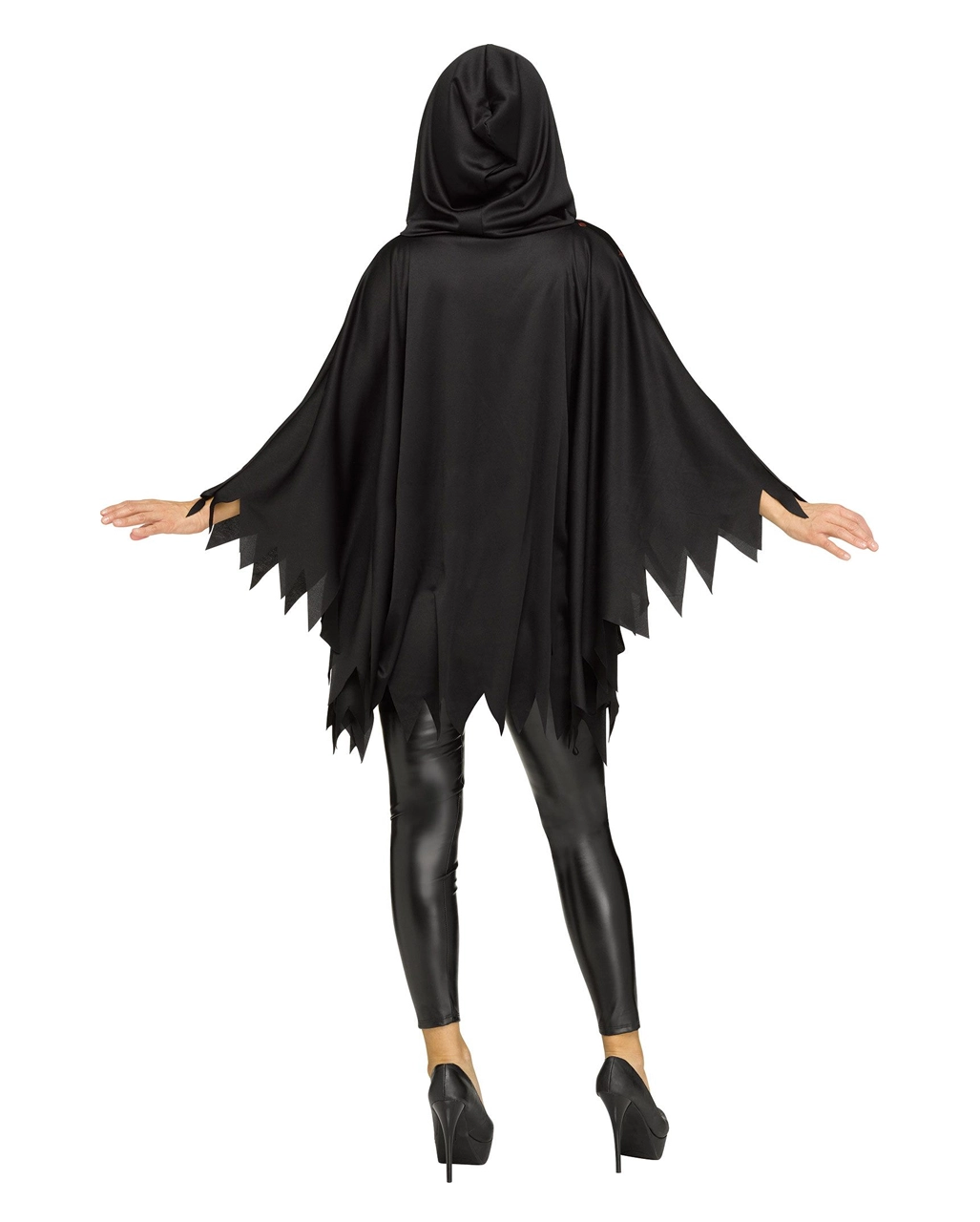 Glitzer Poncho Ghost Face 2 Glitzer Poncho Ghost Face – Bild 2