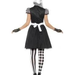 Dunkle Alice Frauen Verkleidung -Karnevals-Werbeartikelladen gothic alice damenkostuem dunkle alice aus dem maerchenland halloween kostuemkleid 28474 3