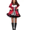 Düsteres Rotkäppchen Kostüm
