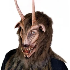 Höllenbiest Maske Mit Hörner