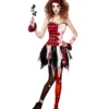 Horror Harlekin Kostüm Für Damen