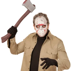 Eis Hockey Killer Maske -Karnevals-Werbeartikelladen killer hockey maske halloween maske eishockey maske 38531 02