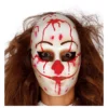 Blutiger Clown Gesichtsmaske
