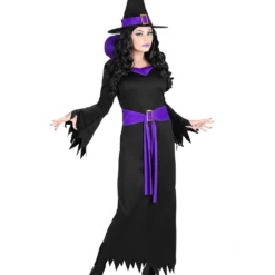 Lavara Hexen Kostüm 7 Lavara Hexen Kostüm -Karnevals-Werbeartikelladen lavara hexenkostuem mit guertel und hexenhut lavara witch costume with belt and witch hat 37379 04