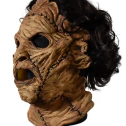 Leatherface Vollkopf Latex Maske 5 Leatherface Vollkopf Latex Maske -Karnevals-Werbeartikelladen leatherface vollkopf latexmaske the texas chainsaw massacre latex mask 38421 2