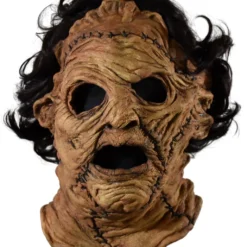 Leatherface Vollkopf Latex Maske