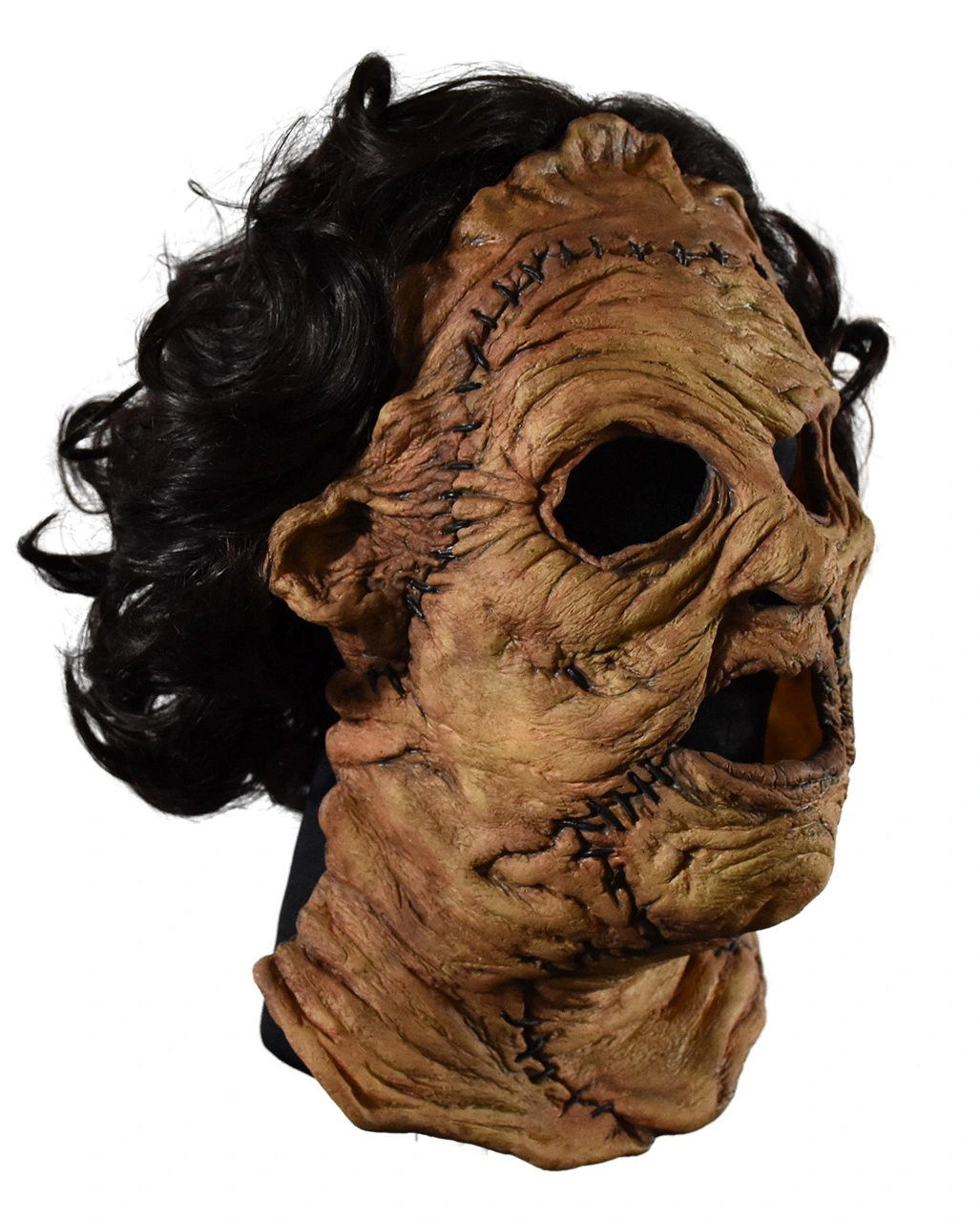 Leatherface Vollkopf Latex Maske 2 Leatherface Vollkopf Latex Maske – Bild 2