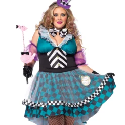 Mad Hatter Plus Size Damenkostüm