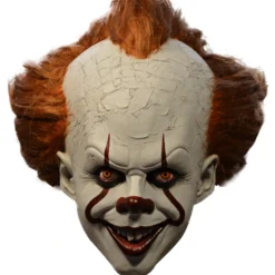 Pennywise IT Deluxe Maske Mit Haaren