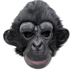 Dunkler Schimpanse Maske