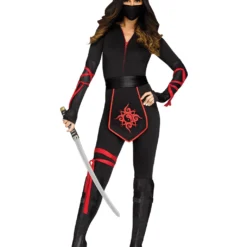 Ninja Kriegerin Frauenkostüm