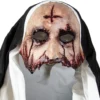 Silent Nun Halloween Maske