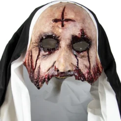 Silent Nun Halloween Maske