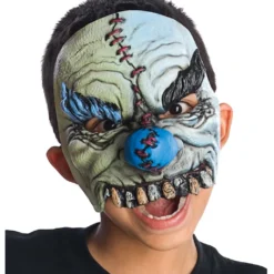 Smiles Horrorclown Halbmaske Für Kinder