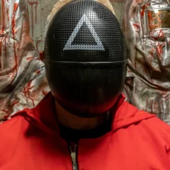 Squid Maske Dreieck Deluxe 6 Squid Maske Dreieck Deluxe -Karnevals-Werbeartikelladen squid maske dreieck deluxe squid mask triangle deluxe squid mascara triangulo deluxe 51962 05