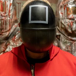 Squid Maske Viereck Deluxe -Karnevals-Werbeartikelladen squid maske kreis deluxe squid mask circle deluxe squid mascara circulo deluxe 51966 04