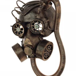 Steampunk Soldaten Gas Maske