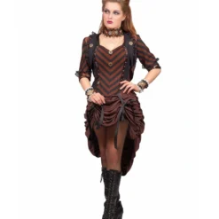 Steampunk Dress Mit Bolero