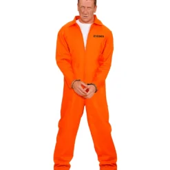 US-Sträfling Kostüm Mit Handschellen