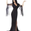 Elegantes Morticia Kleid