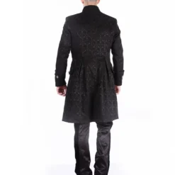 Viktorianischer Gothic Aristokrat Herren Mantel Schwarz 10 Viktorianischer Gothic Aristokrat Herren Mantel Schwarz -Karnevals-Werbeartikelladen viktorianischer gothic aristokrat herren mantel schwarz victorian gothic aristocrat mens coat black 39107 4