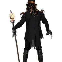 Voodoo Priester Halloween Kostüm -Karnevals-Werbeartikelladen voodoo priester kostuem fuer maenner halloween voodoo hexenmeister kostuem voodoo priest costume 51875 4