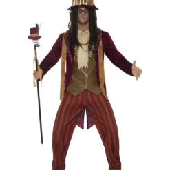 Afrikanischer Voodoo Mann Kostüm Deluxe