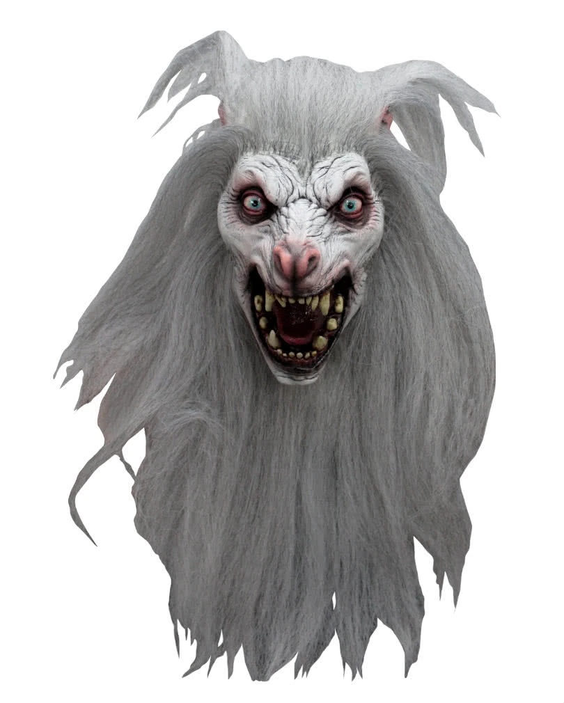 Werwolf Maske White Moon 1 Werwolf Maske White Moon