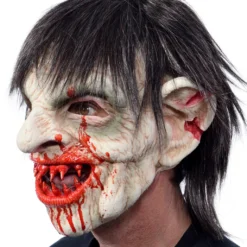 Yummy Zombie Maske 6 Yummy Zombie Maske -Karnevals-Werbeartikelladen yummy zombie maske halloween maske horror maske 14237 03