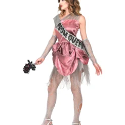Horror Ballkönigin Kostüm 6 Horror Ballkönigin Kostüm -Karnevals-Werbeartikelladen zombie ballkoenigin kostuem zombie prom queen halloween costume halloween kostueme 51882 3