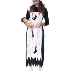 Zombie Krankenschwester Mit Schwesternhaube