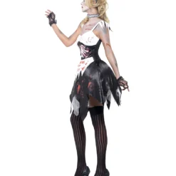 Zombie Dienstmädchen Kostüm 6 Zombie Dienstmädchen Kostüm -Karnevals-Werbeartikelladen zombie zimmermaedchen kostuem untotes hausmaedchen verkleidung french maid costume 21043 3