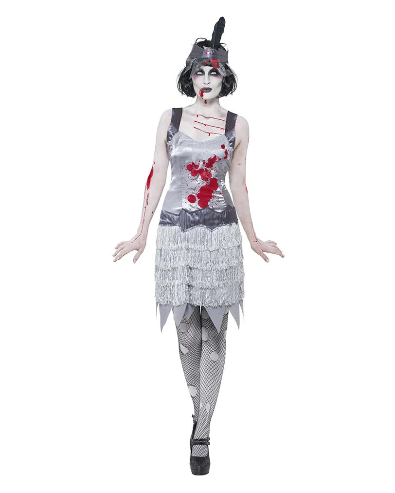Flapper Zombie Kostüm Für Frauen 1 Flapper Zombie Kostüm Für Frauen